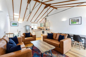 Light and airy upside down house in Hackney